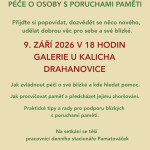 Dorazte za námi na besedu v Drahanovicích ve středu 9.9.2026!